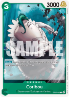 Carte One Piece Coribou OP07-025 C ST24