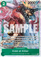 Carte One Piece Kidd et Killer ST24-002 SR