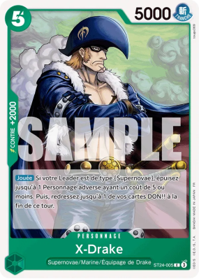 Carte One Piece X-Drake ST24-005 C