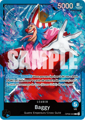 Carte One Piece Baggy OP09-042 L ST25