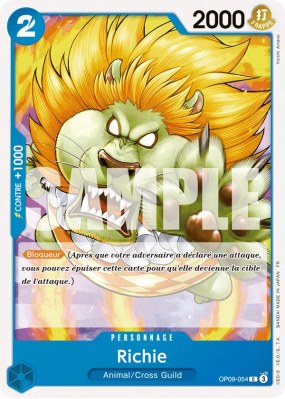Carte One Piece Richie OP09-054 C ST25