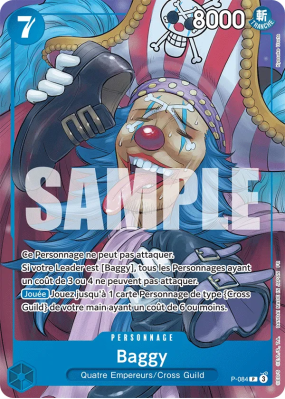 Carte One Piece Baggy P-084 P ST25