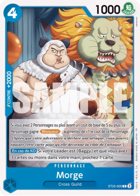 Carte One Piece Morge ST25-005 C
