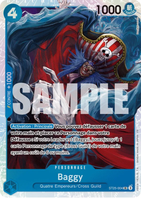 Carte One Piece Baggy ST25-004 SR
