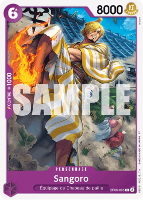 Carte One Piece Sangoro OP05-065 C ST26