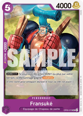 Carte One Piece Fransuké OP05-070 UC ST26