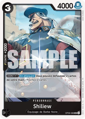 Carte One Piece Shiliew OP09-088 UC ST27