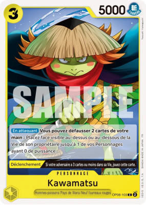 Carte One Piece Kawamatsu OP06-103 C ST28