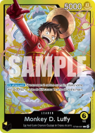 Carte One Piece Monkey D. Luffy ST29-001 L