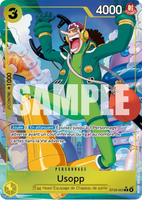 Carte One Piece Usopp ST29-002 C ALT ART