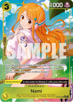 Carte One Piece Nami ST29-008 C ALT ART