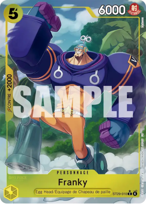 Carte One Piece Franky ST29-010 C ALT ART