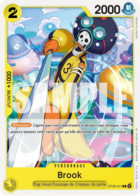 Carte One Piece Brook ST29-011 C