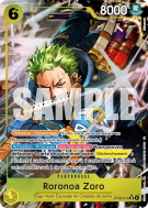 Carte One Piece Roronoa Zoro ST29-014 SR ALT ART