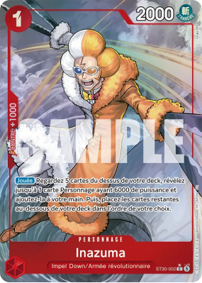 Carte One Piece Inazuma ST30-002 C ALT ART