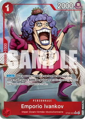 Carte One Piece Emporio Ivankov ST30-004 C ALT ART