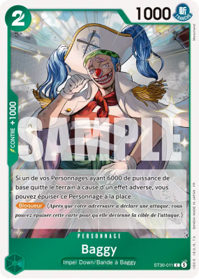 Carte One Piece Baggy ST30-011 C