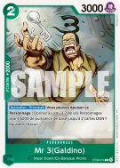 Carte One Piece Mr 3(Galdino) ST30-014 C