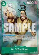 Carte One Piece Mr 3(Galdino) ST30-014 C ALT ART
