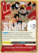 Carte One Piece Tu fonces toujours tête baissée vers le danger !! ST30-017 C ALT ART