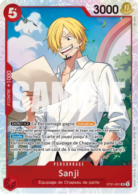 Carte One Piece Sanji ST31-001 SR