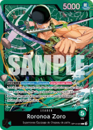 Carte One Piece Roronoa Zoro OP12-020 L ST32