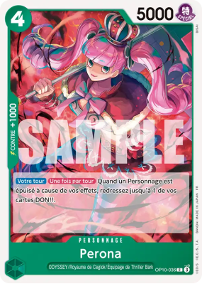 Carte One Piece Perona OP10-036 C ST32