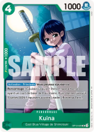 Carte One Piece Kuina OP12-026 UC ST32