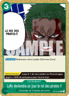 Carte One Piece Luffy deviendra un jour le roi des pirates !! OP12-039 R ST32