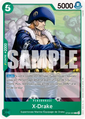 Carte One Piece X-Drake ST24-005 C ST32