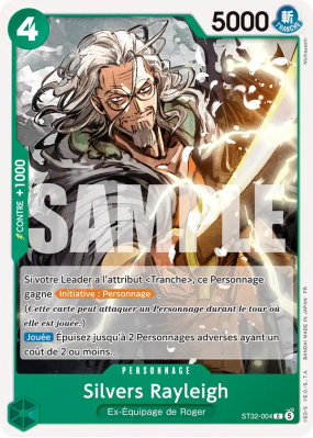 Carte One Piece Silvers Rayleigh ST32-004 C