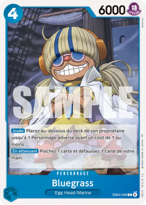 Carte One Piece Bluegrass EB04-026 C ST33