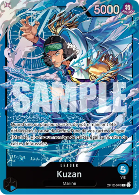 Carte One Piece Kuzan OP12-040 L ST33