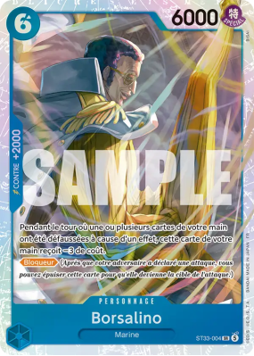 Carte One Piece Borsalino ST33-004 SR