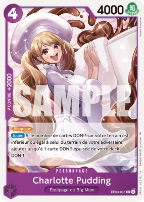 Carte One Piece Charlotte Pudding EB03-035 R ST34