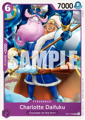 Carte One Piece Charlotte Daifuku OP11-068 UC ST34