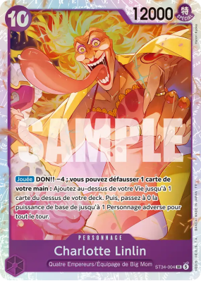 Carte One Piece Charlotte Linlin ST34-004 SR