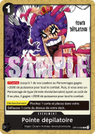 Carte One Piece Pointe dépilatoire OP12-098 UC ST35