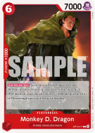 Carte One Piece Monkey D. Dragon OP13-017 R ST35