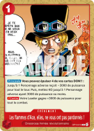 Carte One Piece Les flammes d'Ace, elles, ne vous ont pas pardonnés ! OP13-019 R ST35