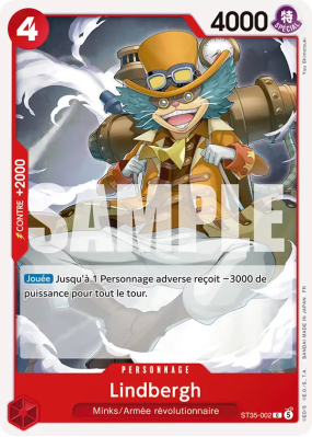 Carte One Piece Lindbergh ST35-002 C