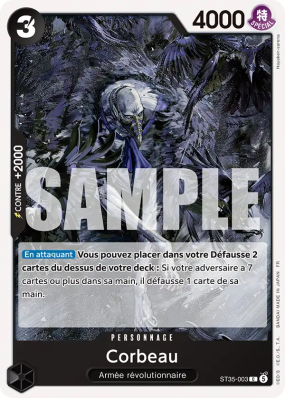 Carte One Piece Corbeau ST35-003 C