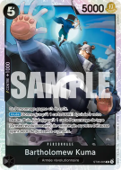 Carte One Piece Bartholomew Kuma ST35-005 SR
