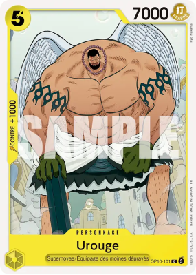 Carte One Piece Urouge OP10-101 C ST36