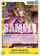 Carte One Piece Basil Hawkins OP10-109 R ST36