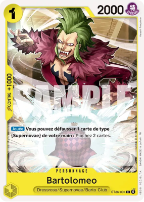 Carte One Piece Bartolomeo ST36-004 C