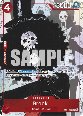 Carte One Piece Brook OP01-022 UC PREMIUM BANDAI PRODUCTS