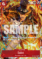 Carte One Piece Sabo OP05-007 SR UNNUMBERED PROMOS