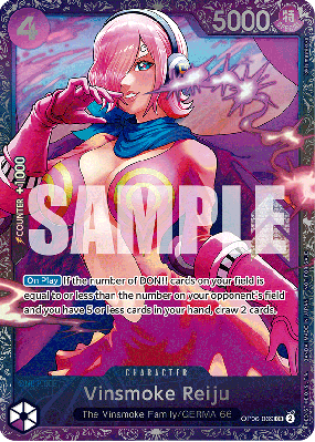 Carte One Piece Vinsmoke Reiju OP06-069 SR SPECIAL TOURNAMENT PROMOS