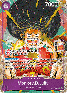 Carte One Piece Monkey D. Luffy OP07-073 R UNNUMBERED PROMOS